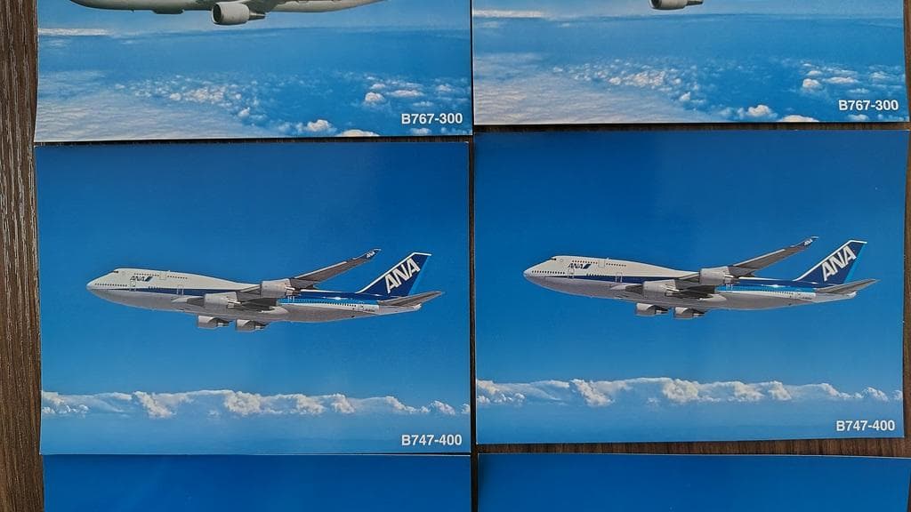 ANA 航空機 ポストカード 10枚セット — image 5