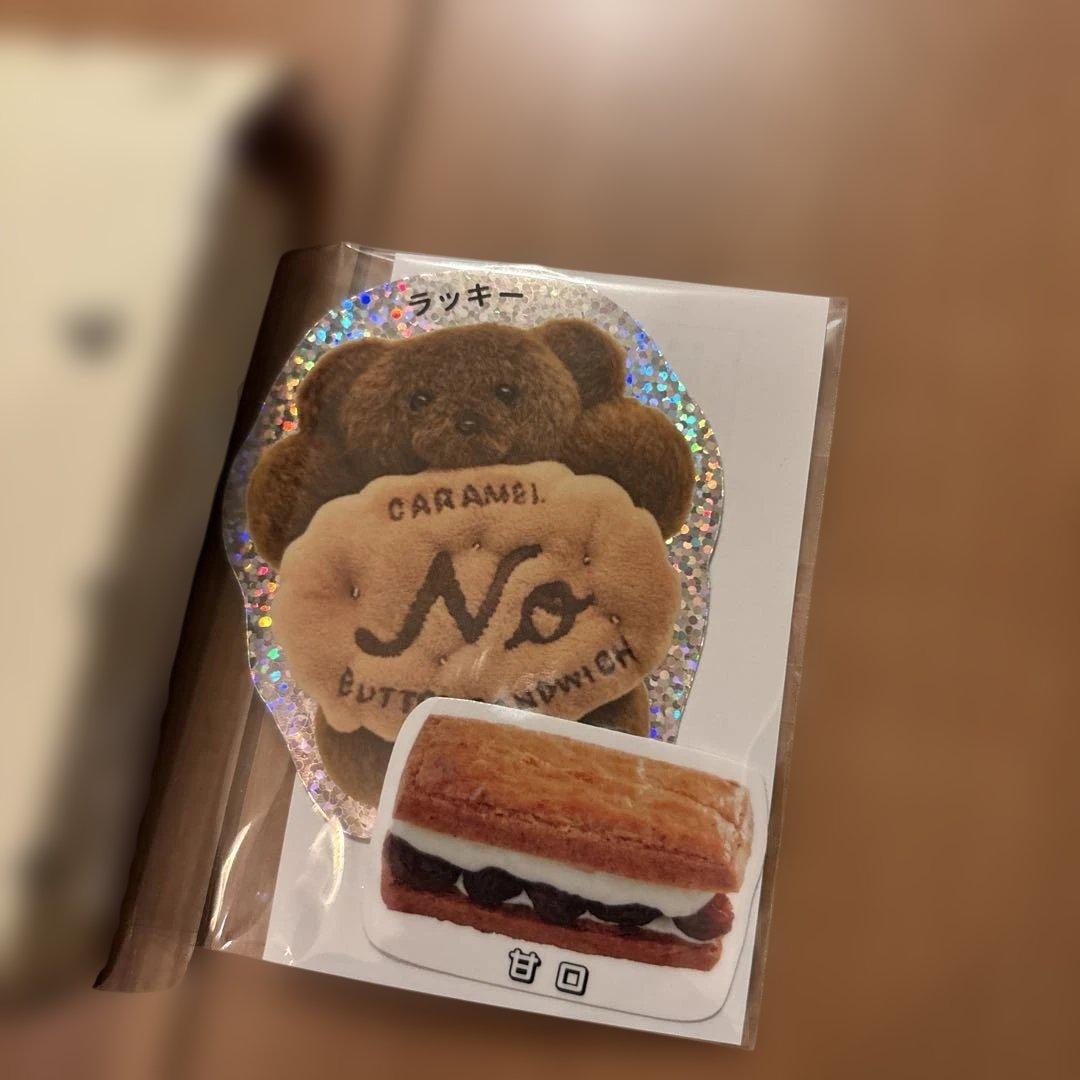 新品　未開封　(NO) RAISIN SANDWICH ステッカー　シール — image 2