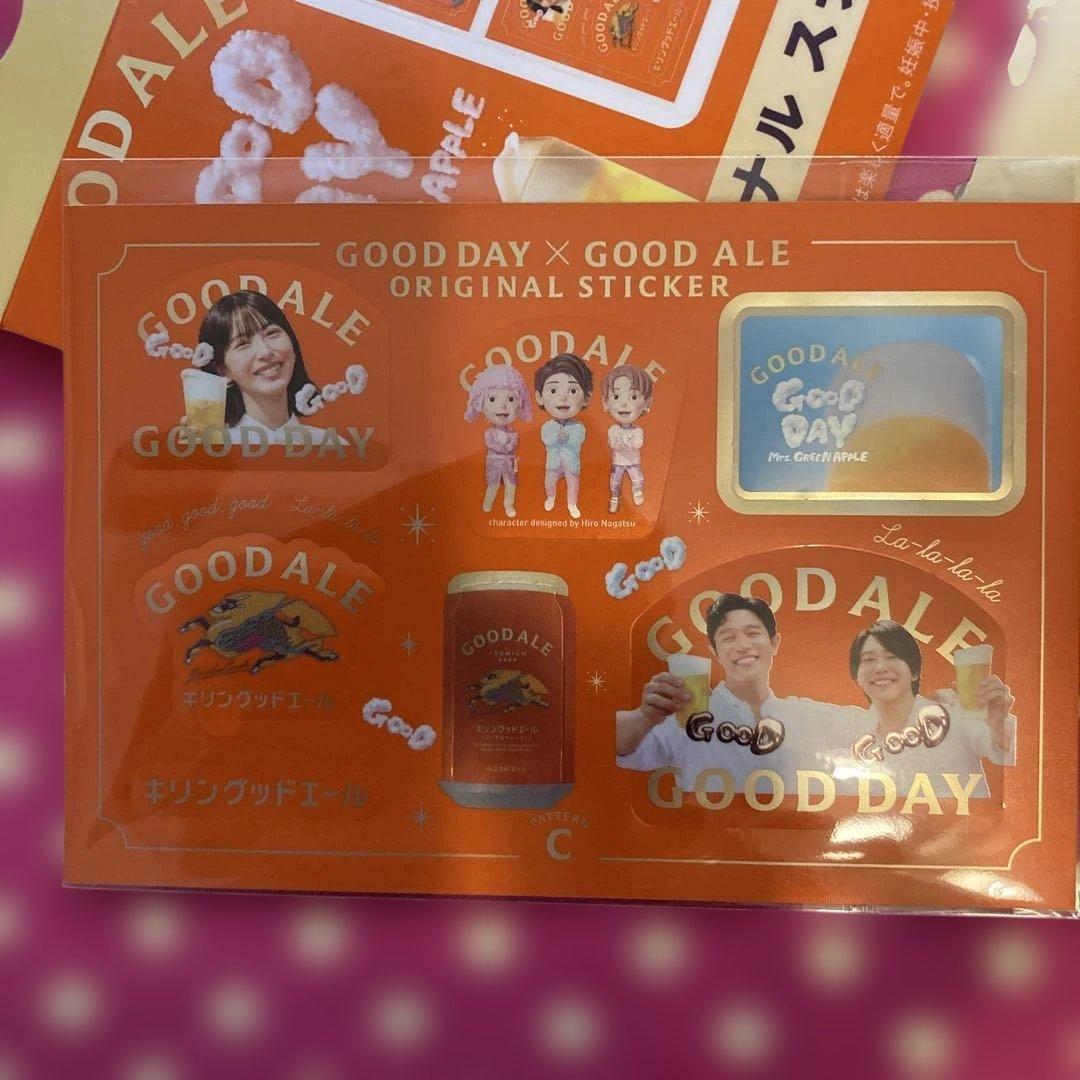 KIRIN GOOD DAY x GOOD ALE ステッカー 2種セット — image 2