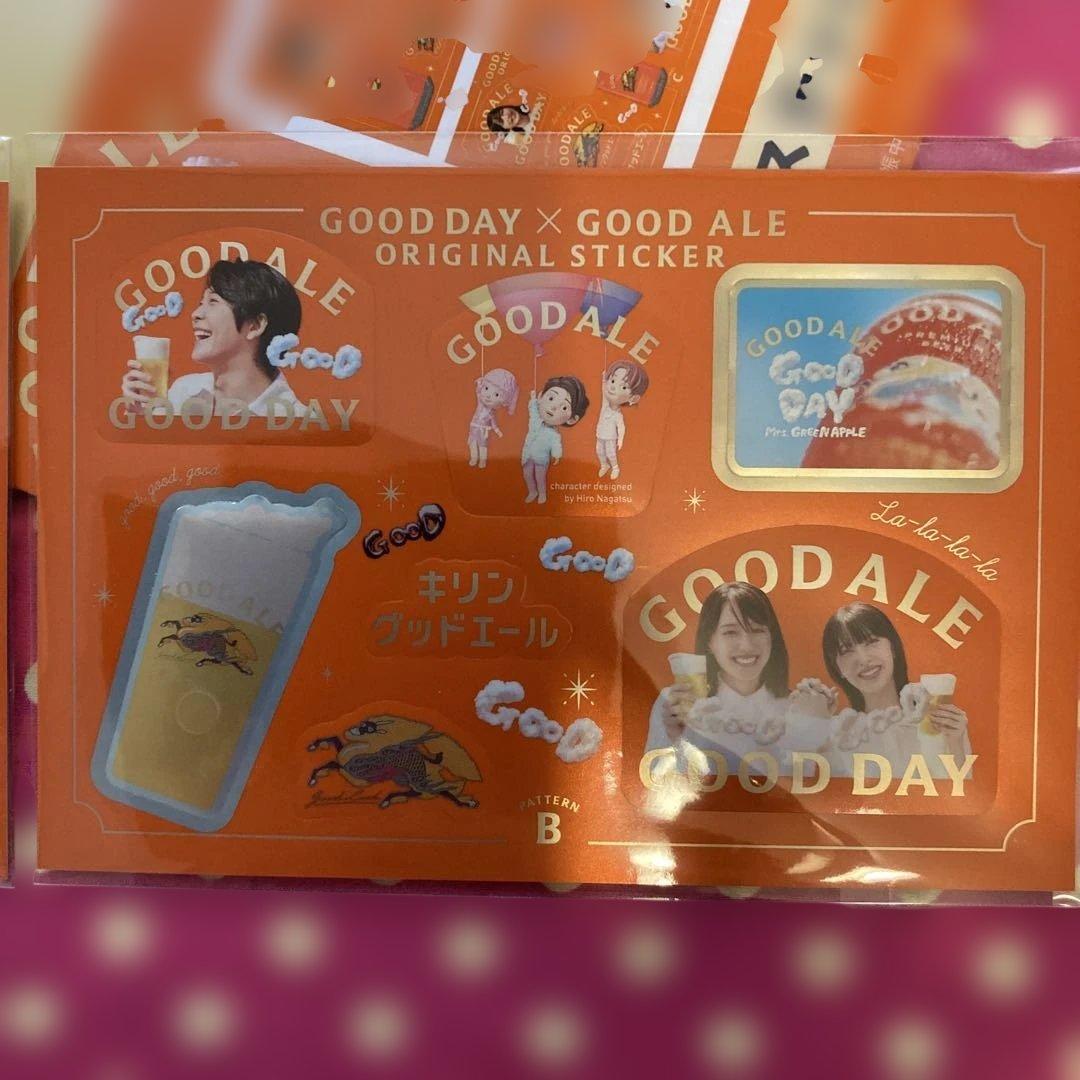 KIRIN GOOD DAY x GOOD ALE ステッカー 2種セット — image 3