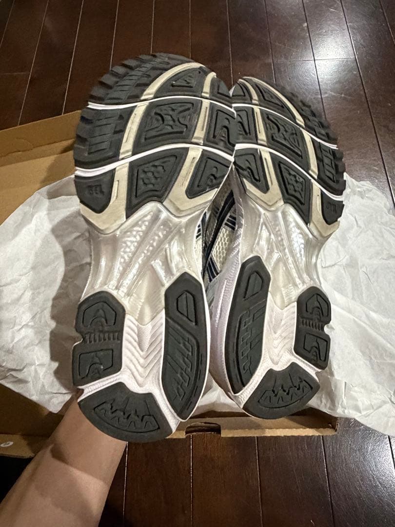 KITH × Asics Gel-Kayano 14 Cream/Scarab" — image 4