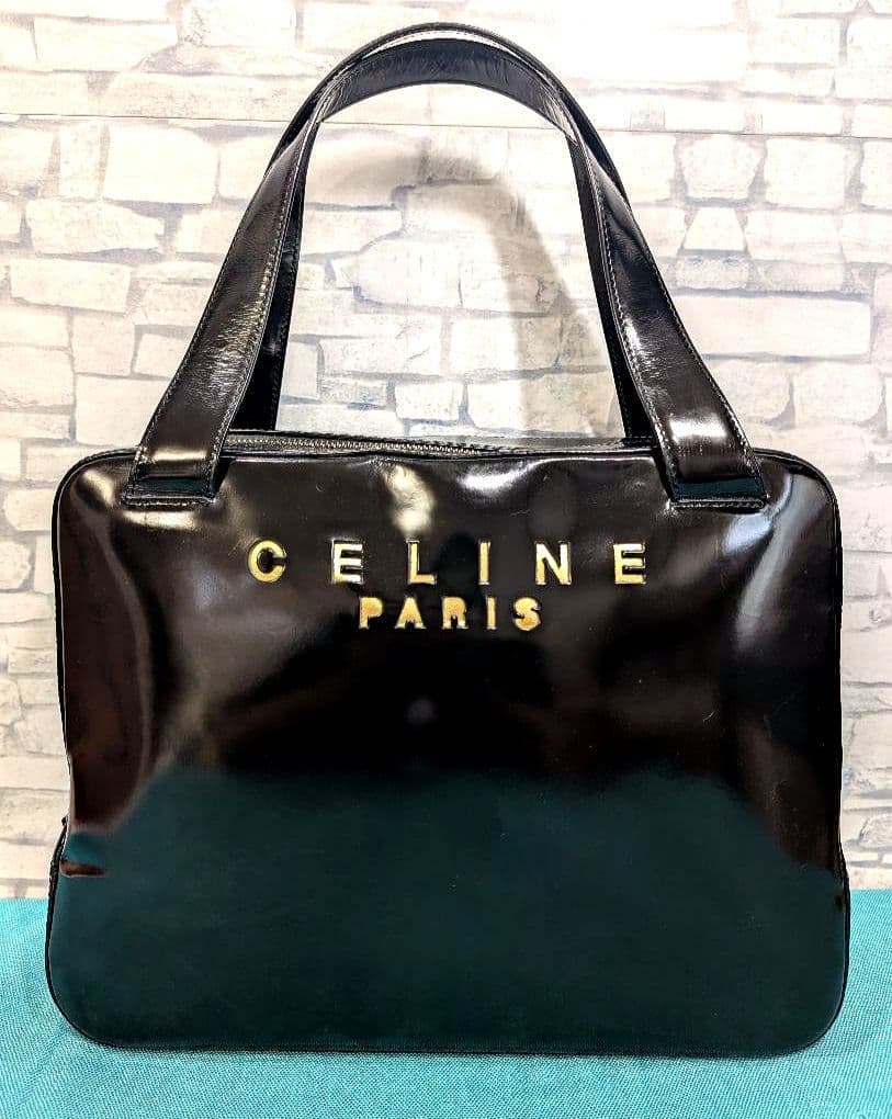 ❤️美品❤️希少❤️CELINE セリーヌ ハンドバッグ トート パテントレザー — image 2