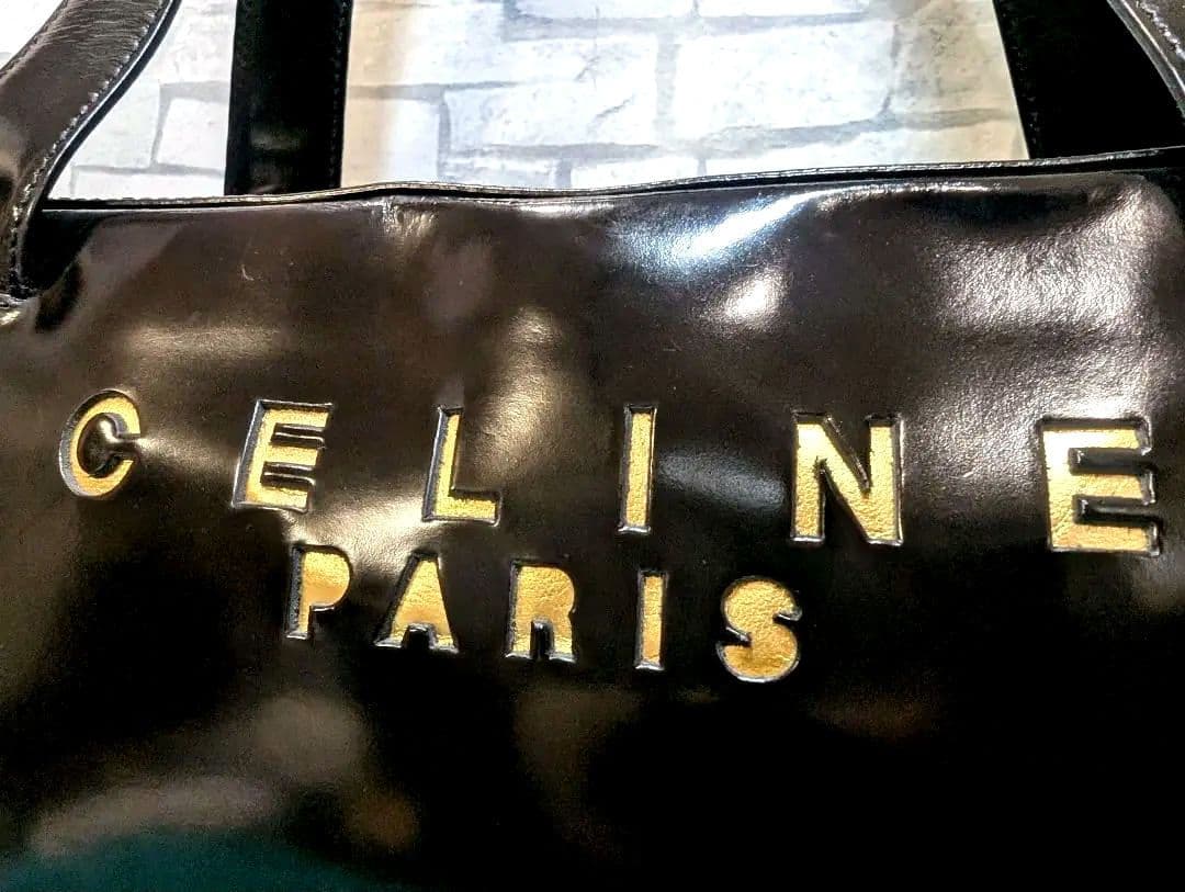 ❤️美品❤️希少❤️CELINE セリーヌ ハンドバッグ トート パテントレザー — image 4