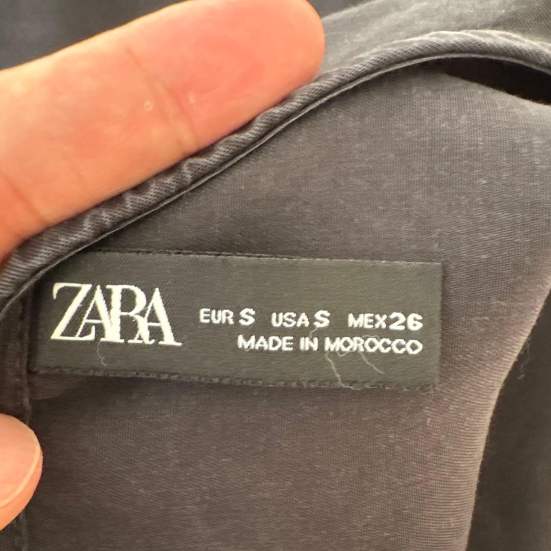 ZARA ブラック シャツワンピース Sサイズ — image 3