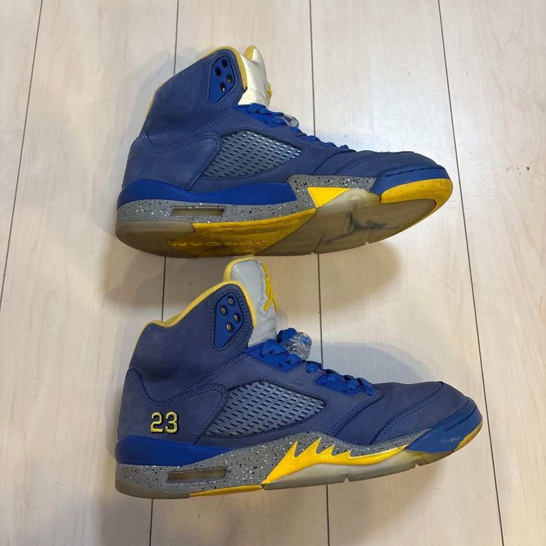 NIKE エアジョーダン 5 ブルー/イエロー — image 3