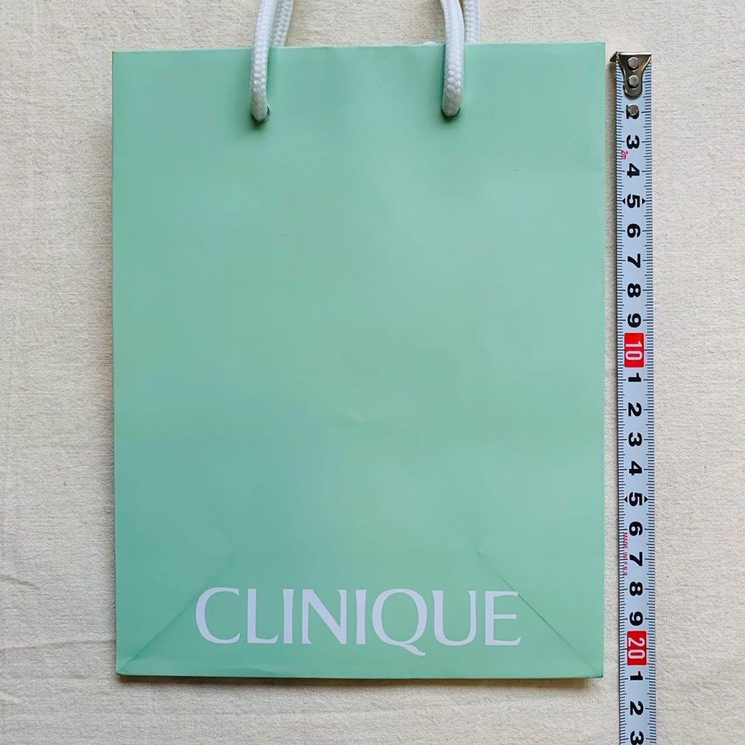 CLINIQUE 緑色ショップ袋 小型 — image 4