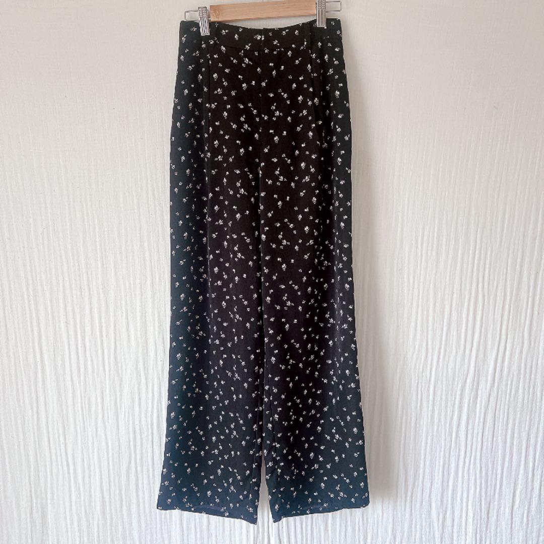 SeaRoomlynn mini flower タックパンツ　S — image 3