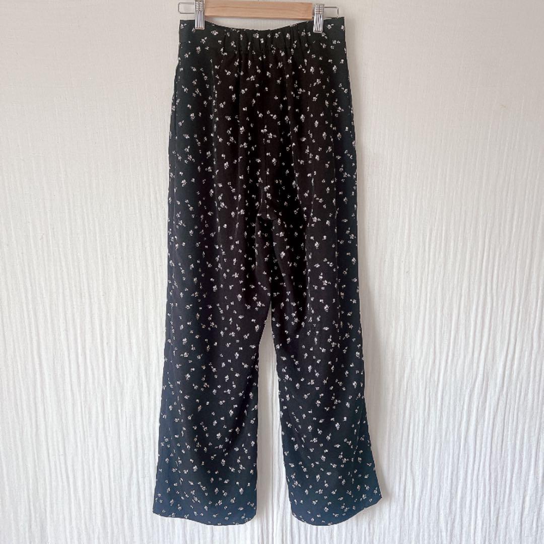 SeaRoomlynn mini flower タックパンツ　S — image 4