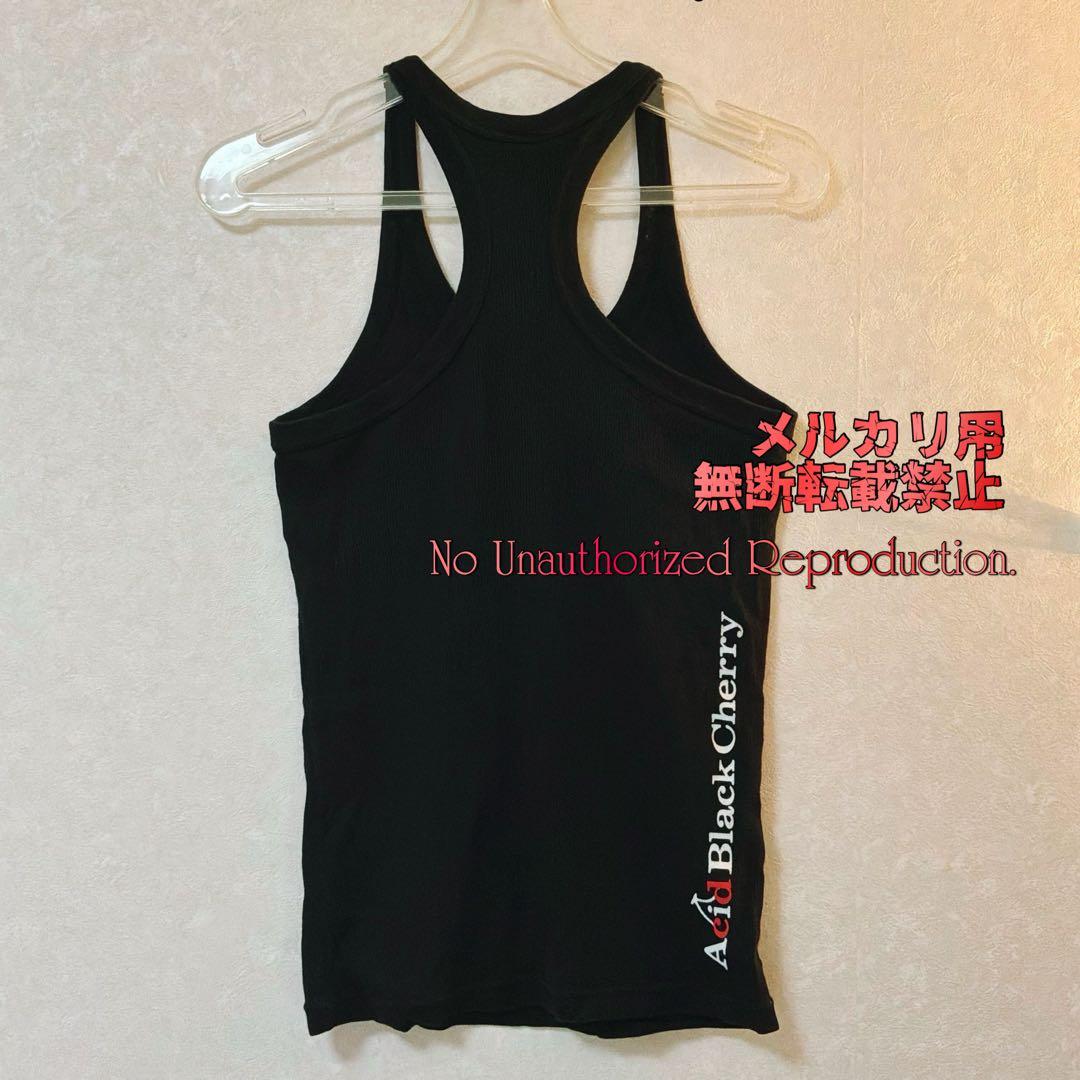 稀少 「Acid Black Cherry free live」タンクトップ① — image 3