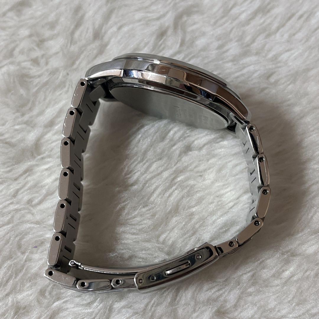SEIKO SBTM253 腕時計　ネイビー　シルバー　ソーラー電波　セイコー — image 4