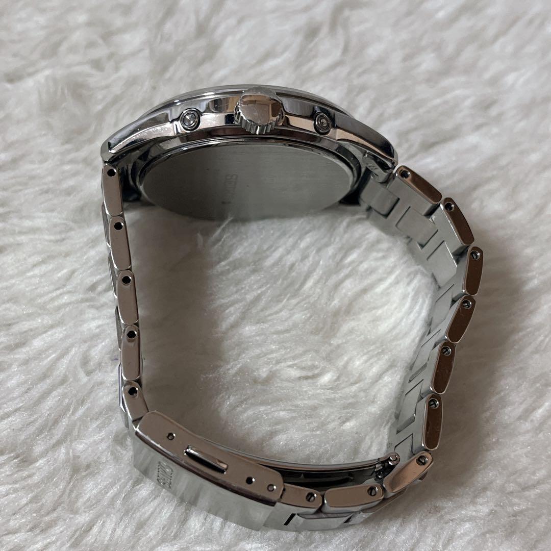 SEIKO SBTM253 腕時計　ネイビー　シルバー　ソーラー電波　セイコー — image 5