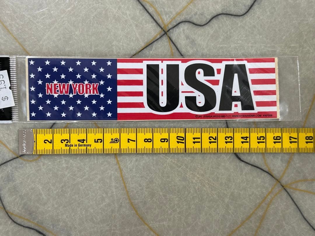 【正規品・現地購入】USA New York ニューヨーク 15㎝ ステッカー — image 5