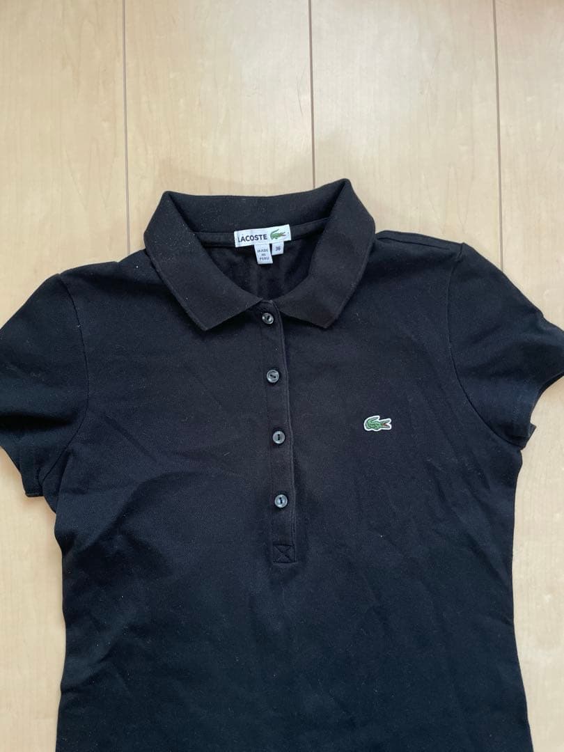 LACOSTE 黒ワンピース — image 2