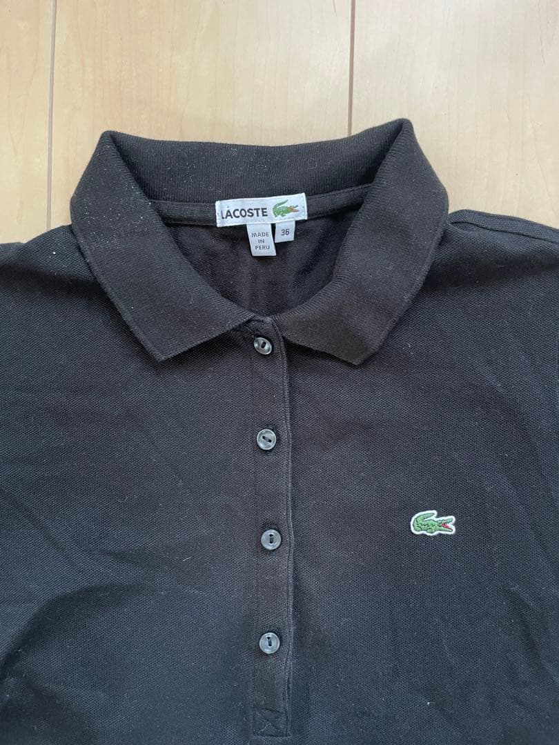 LACOSTE 黒ワンピース — image 3