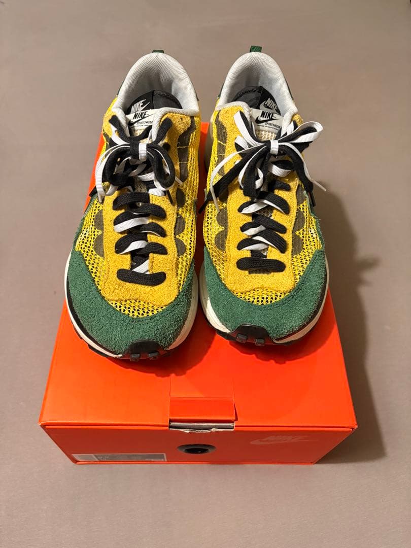 Sacai nike ヴェイパーワッフル イエローグリーン 27.5cm — image 3