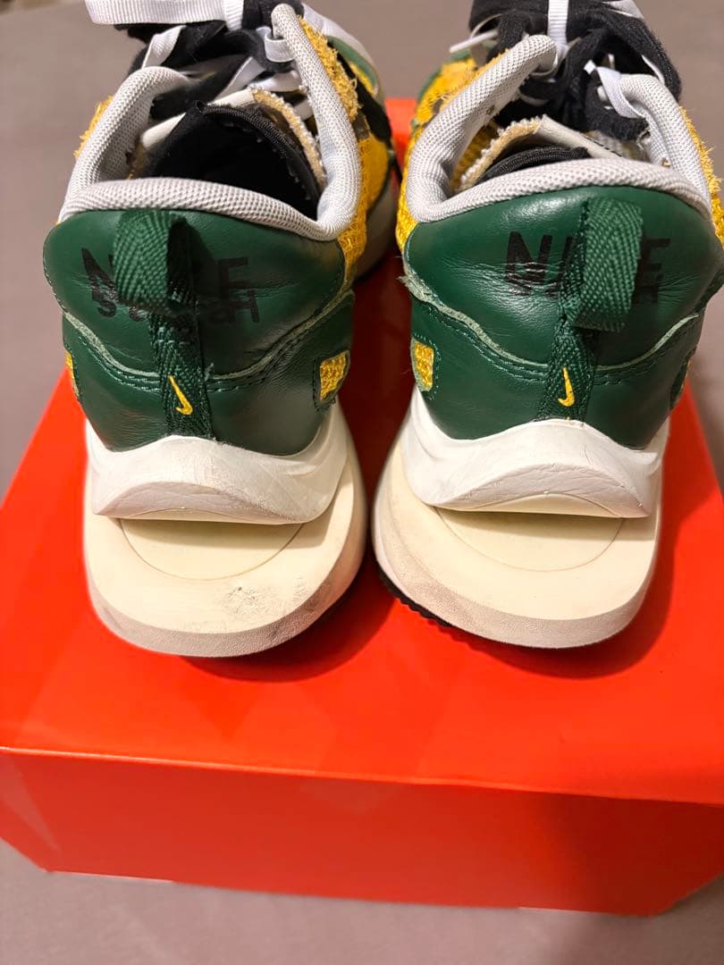 Sacai nike ヴェイパーワッフル イエローグリーン 27.5cm — image 4