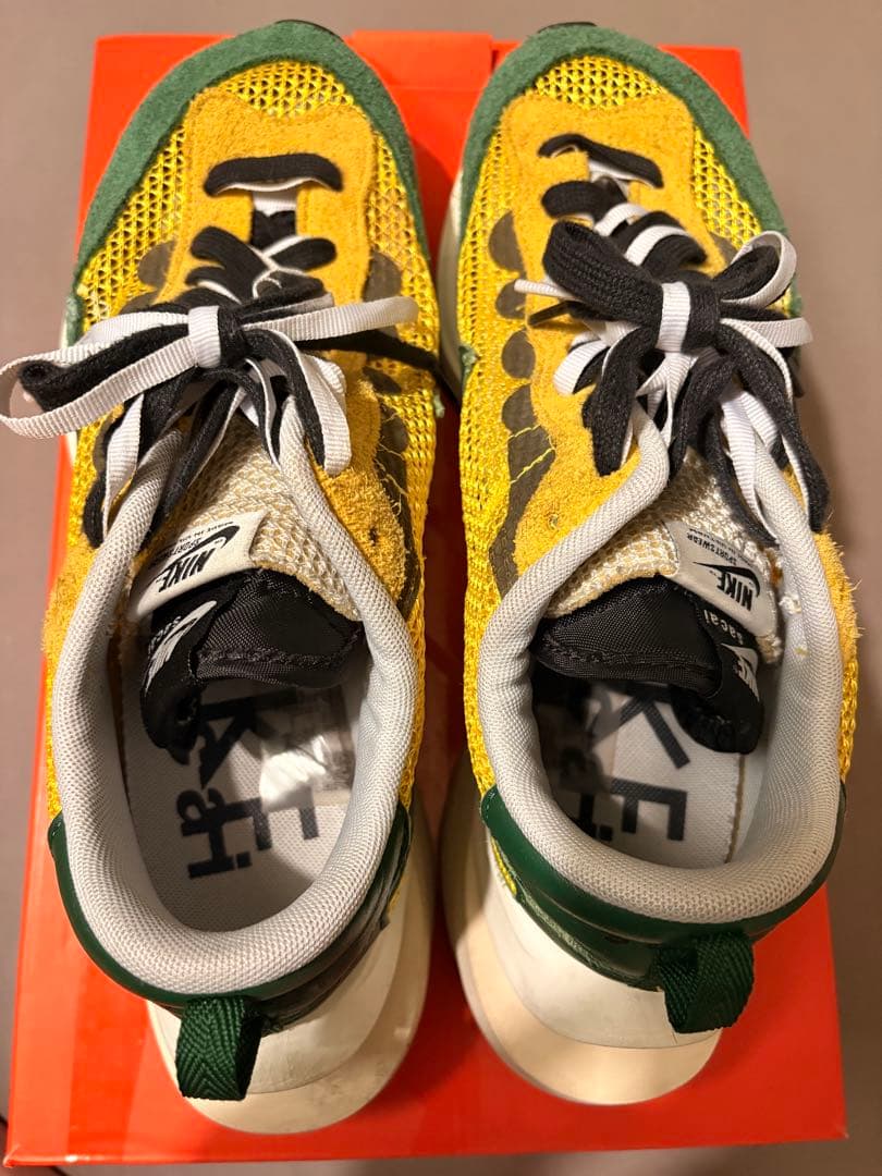 Sacai nike ヴェイパーワッフル イエローグリーン 27.5cm — image 5