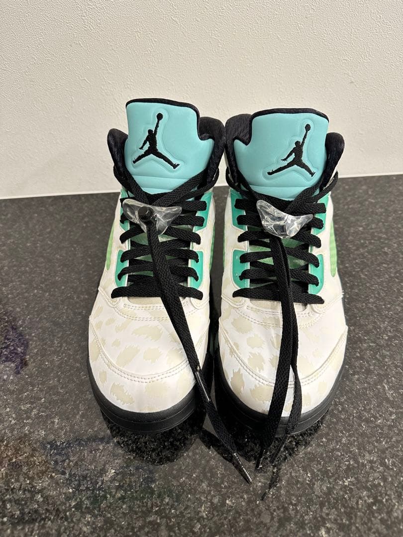 NIKE Air Jordan 5 Retro White/Green — image 2