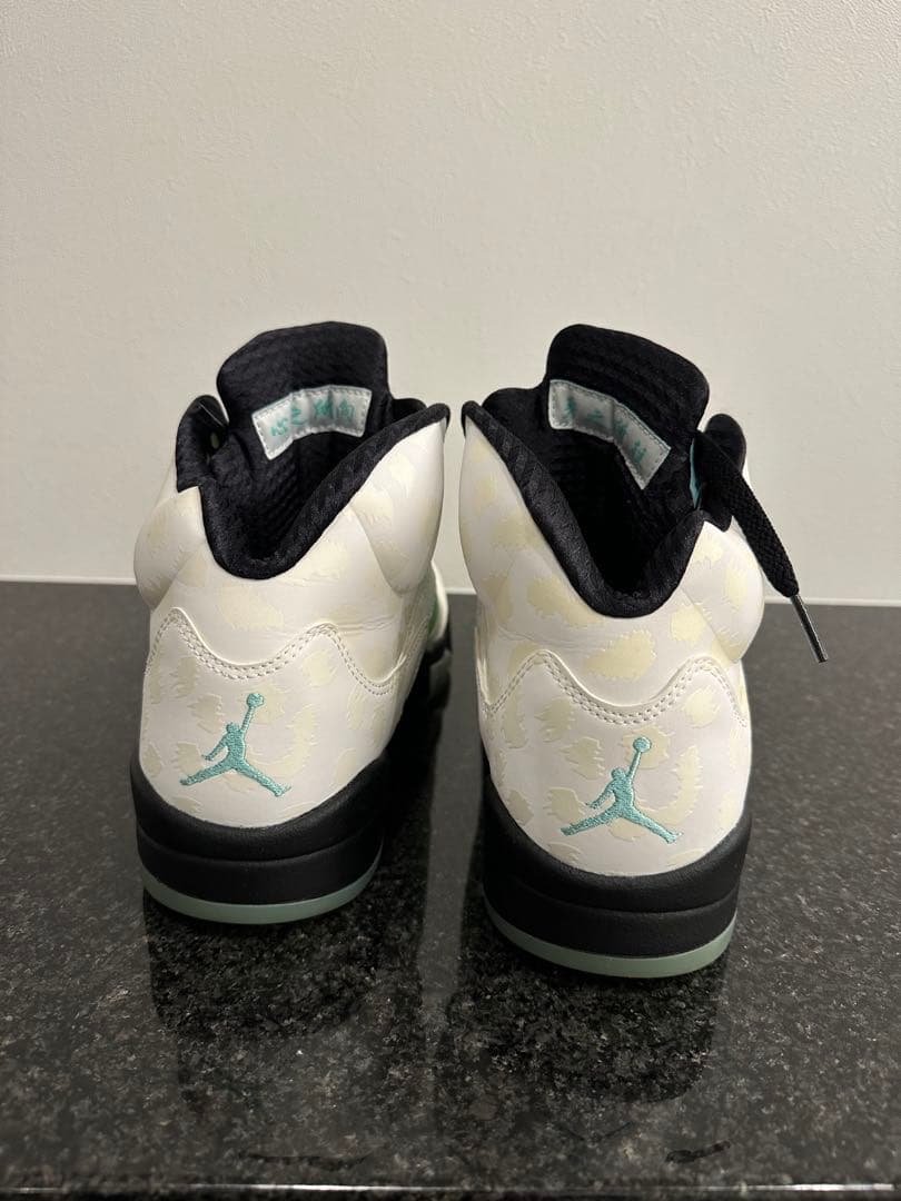 NIKE Air Jordan 5 Retro White/Green — image 3