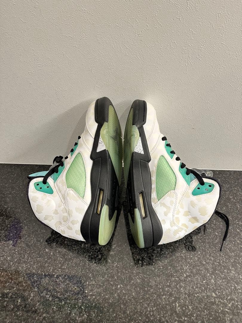 NIKE Air Jordan 5 Retro White/Green — image 5