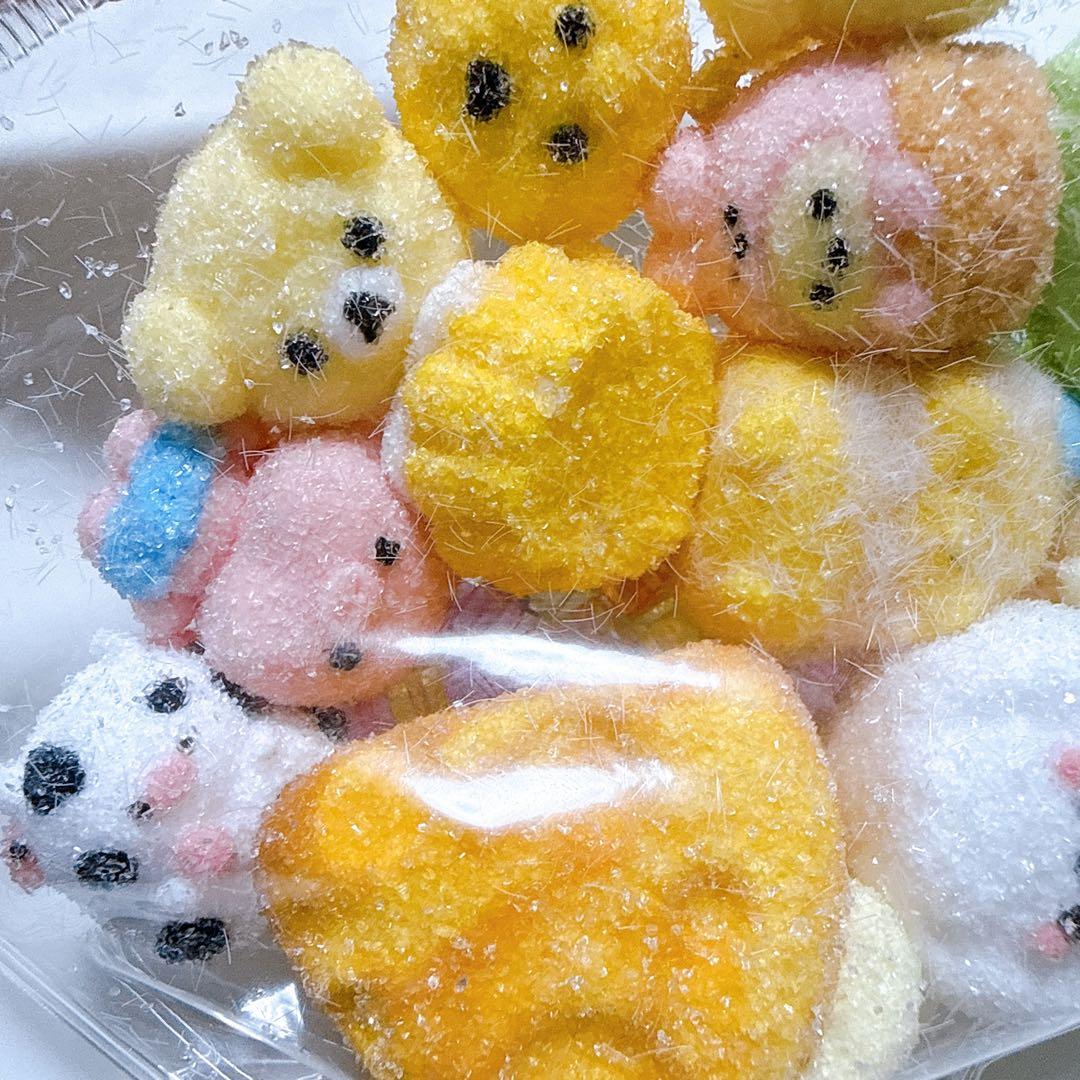 スクイーズ 集合体 動物 食べ物 リラックマ 粉付き しゃりしゃり kiki — image 4