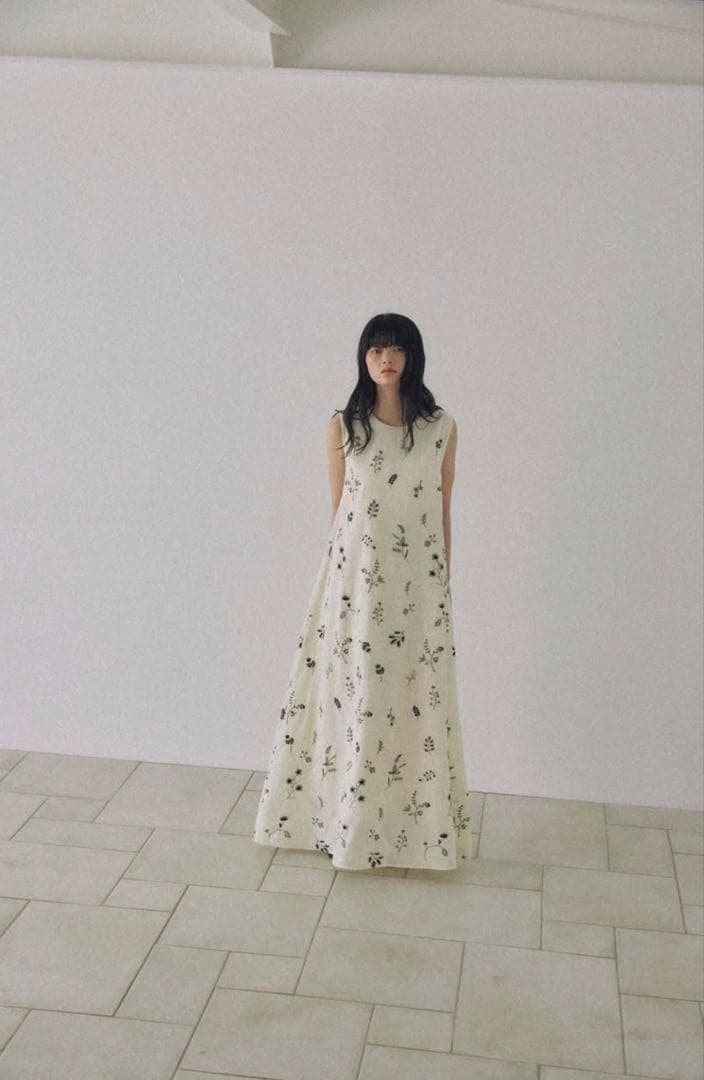 【新品未使用】dium. Embroidery Cotton One Piece — image 2