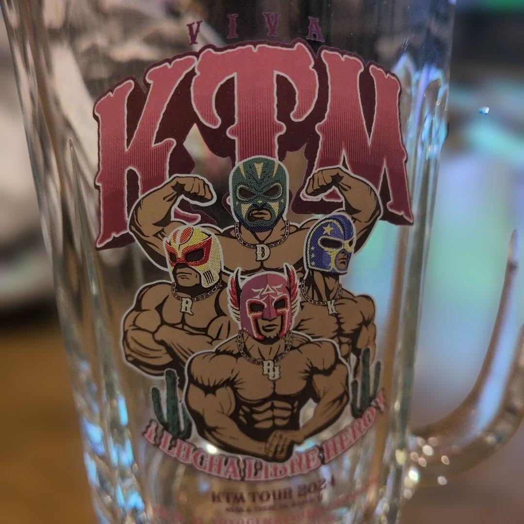 ケツメイシ　ビールジョッキ　KTM TOUR 2024 グラス 新品未使用 夏 — image 2