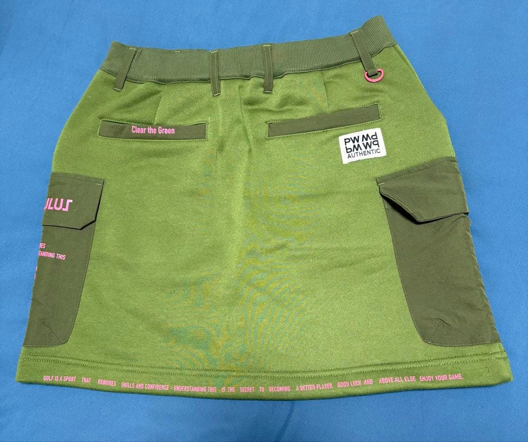 PWCIRCULUS Mサイズ 異素材コンビ カーゴ ミニスカート — image 2