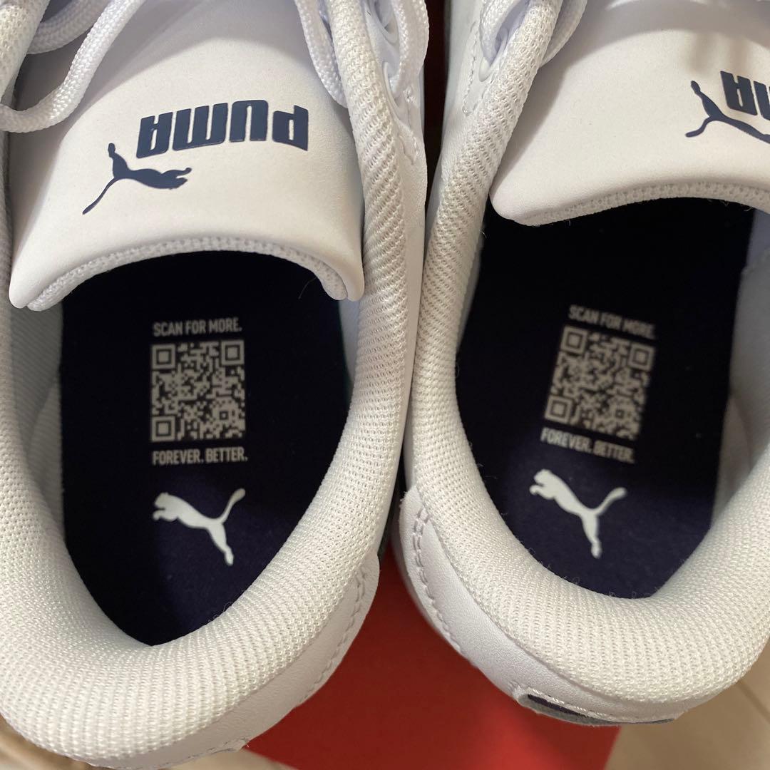 ❤︎新品未使用 PUMA ホワイト スニーカー 24.5㎝❤︎ — image 4