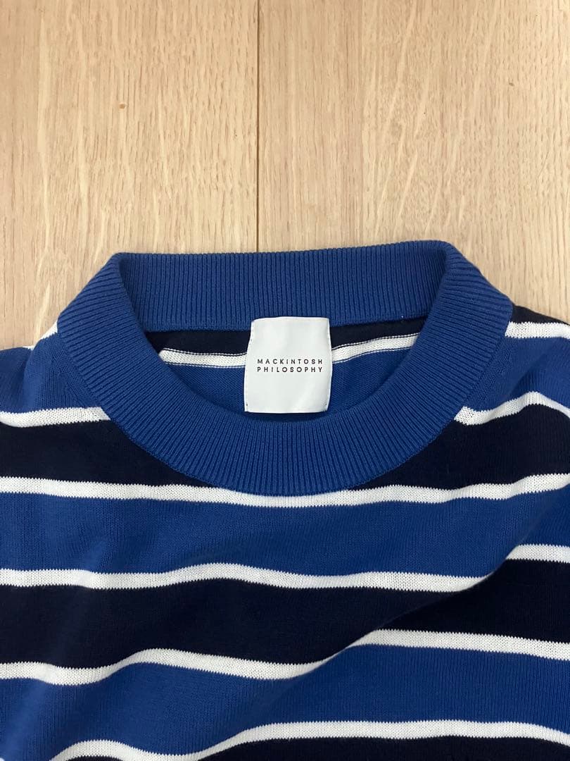 MACKINTOSH PHILOSOPHY コットンニット 半袖 — image 3