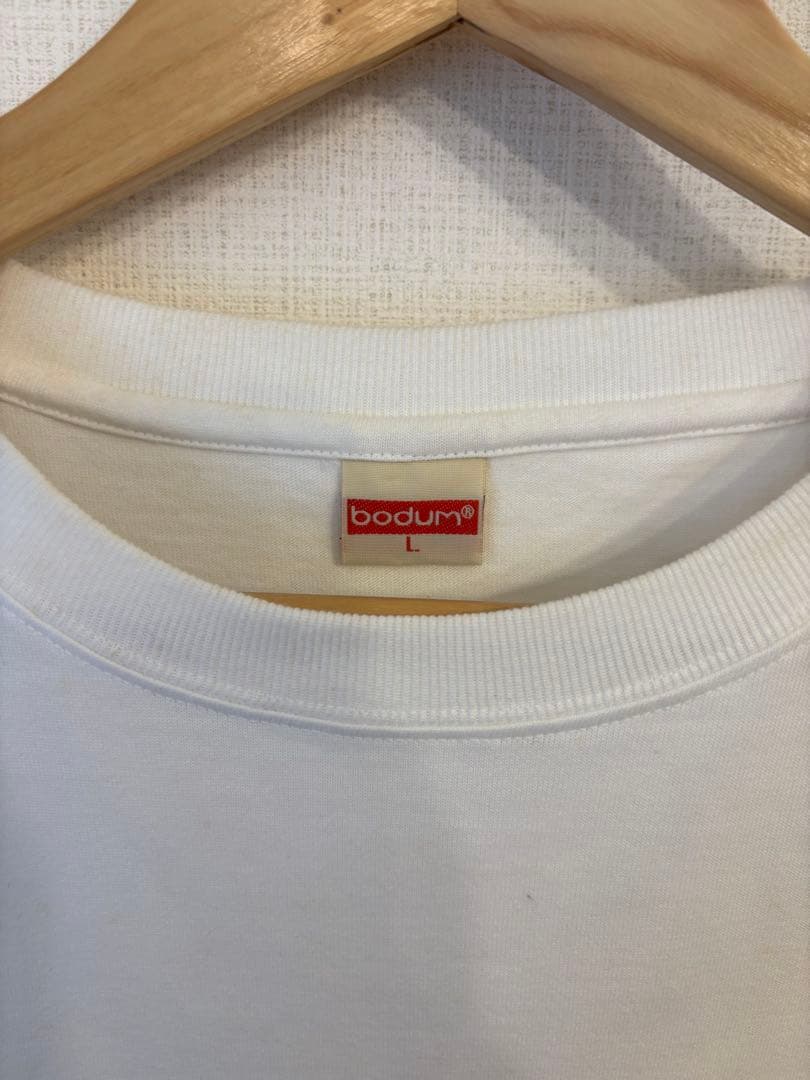 【bodum 】ボダム Tシャツ ホワイト Lサイズ — image 2