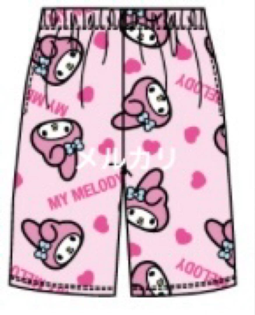 新品タグ付き★Mサイズ　ドンキ サンリオ 総柄　ハーフパンツ　マイメロディ — image 3