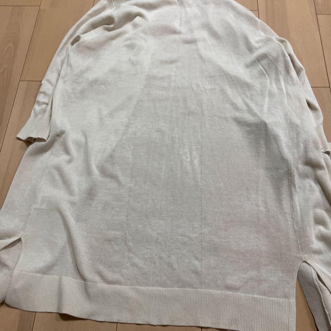 新品　未使用　cinema club 七分袖　カーディガン　レディース　LL — image 4
