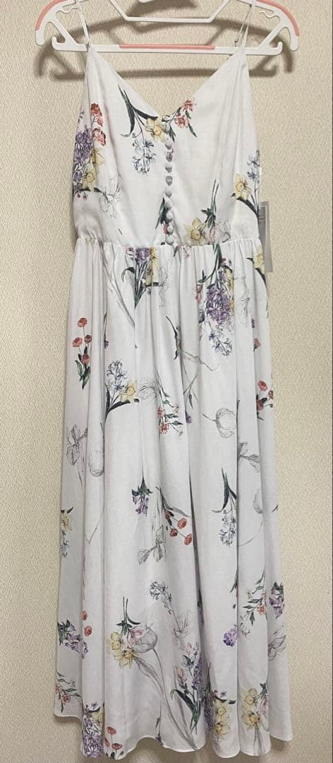 正規品/タグ付FRAY I.D ボタニカル プリント キャミソール ワンピース — image 2