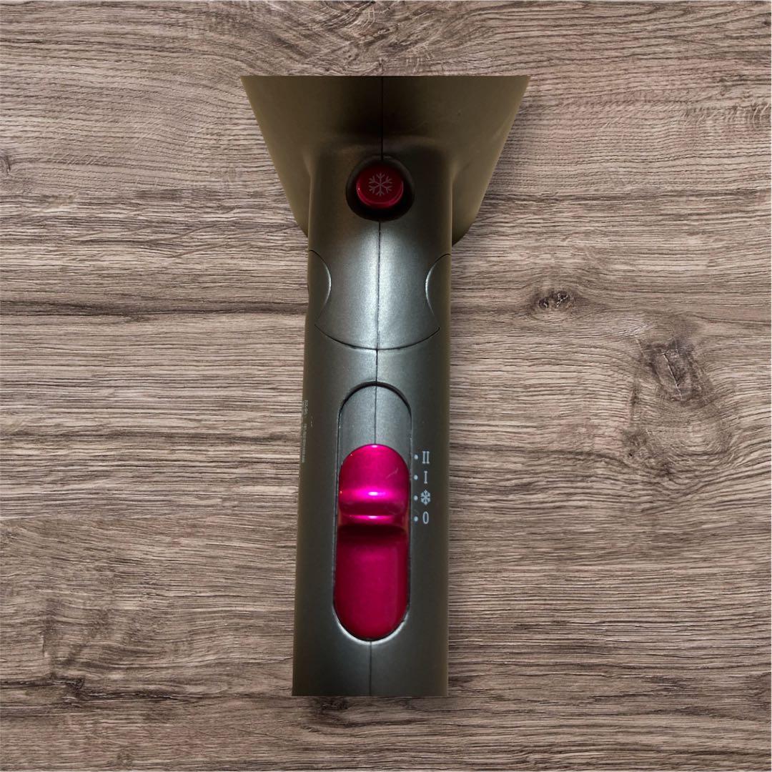 【中古美品】速乾機能付ヘアドライヤー RCY-7004 グレー/ピンク — image 4
