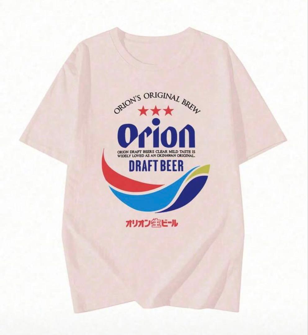 Orion Draft Beer ロゴ Tシャツ ピンク — image 3