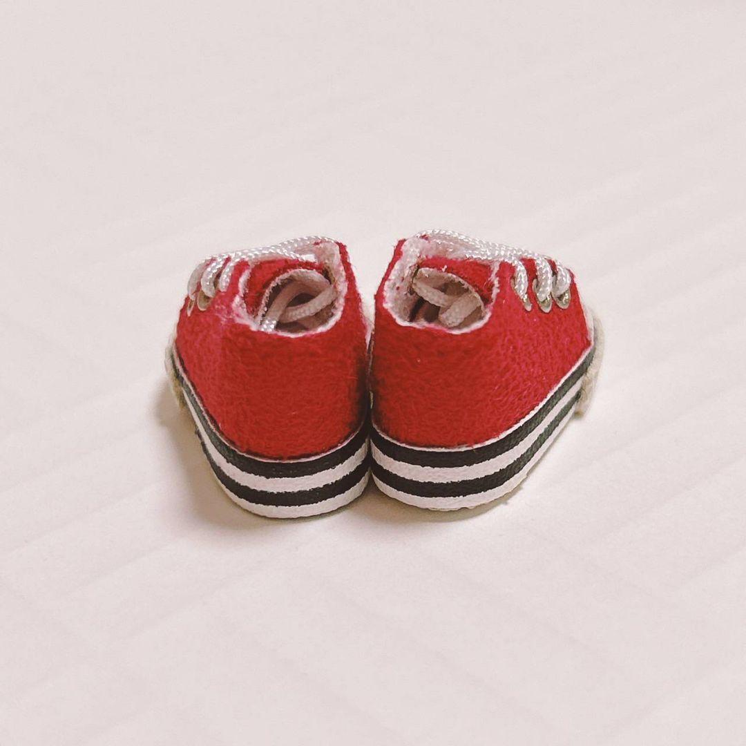 オビツ11 Bタイプスニーカー 靴 レッド 赤 推し活 ねんどろいどどーる — image 3