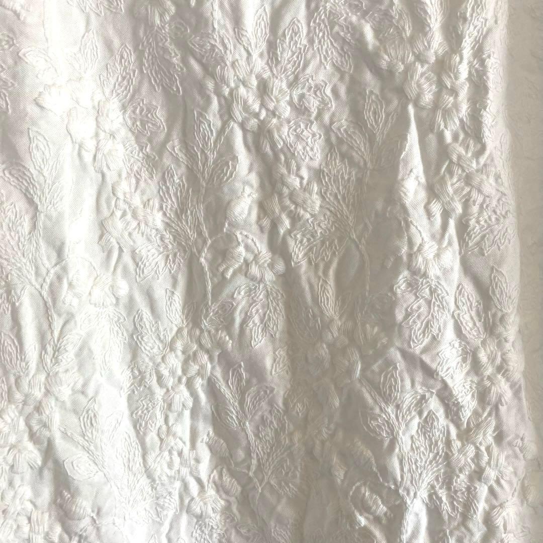 BEARDSLEY 長袖 刺繍　ホワイト　Lビアズリー　人気　定番 — image 4