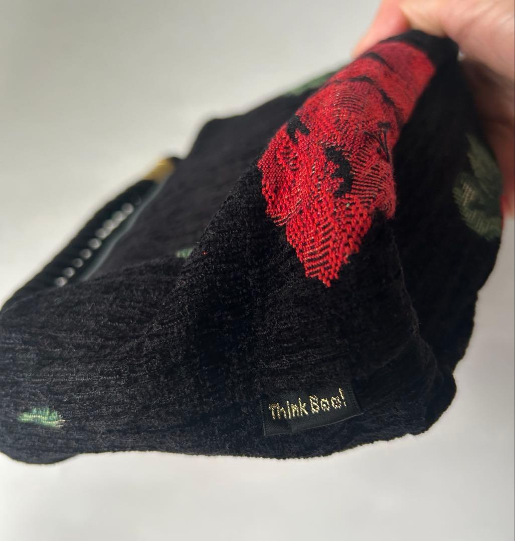 未使用　Think Bee! バラ柄 ミニハンドバッグ ミニバッグ — image 4