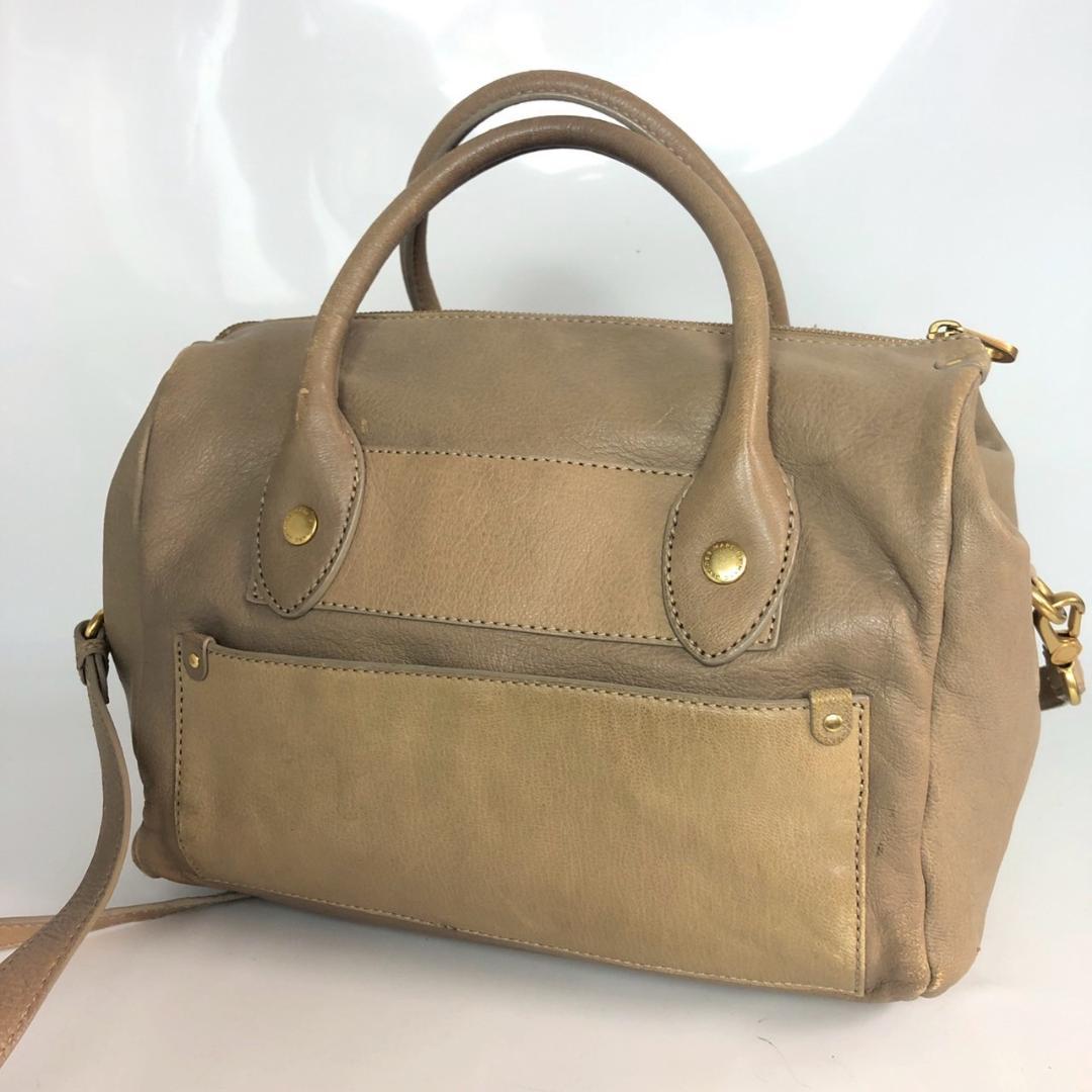MARC JACOBS マークジェイコブス 2way ハンドバッグ ベージュ — image 2