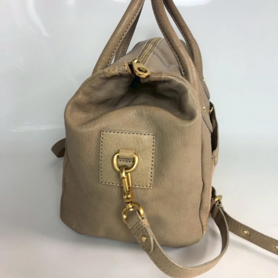 MARC JACOBS マークジェイコブス 2way ハンドバッグ ベージュ — image 3