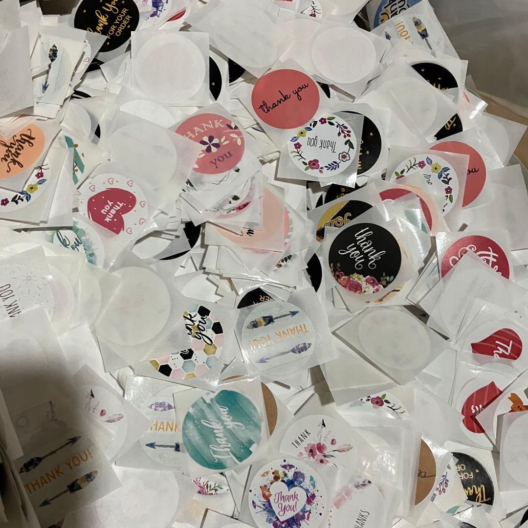 ギフトシール 700枚セット Thank you 在庫処分 — image 2