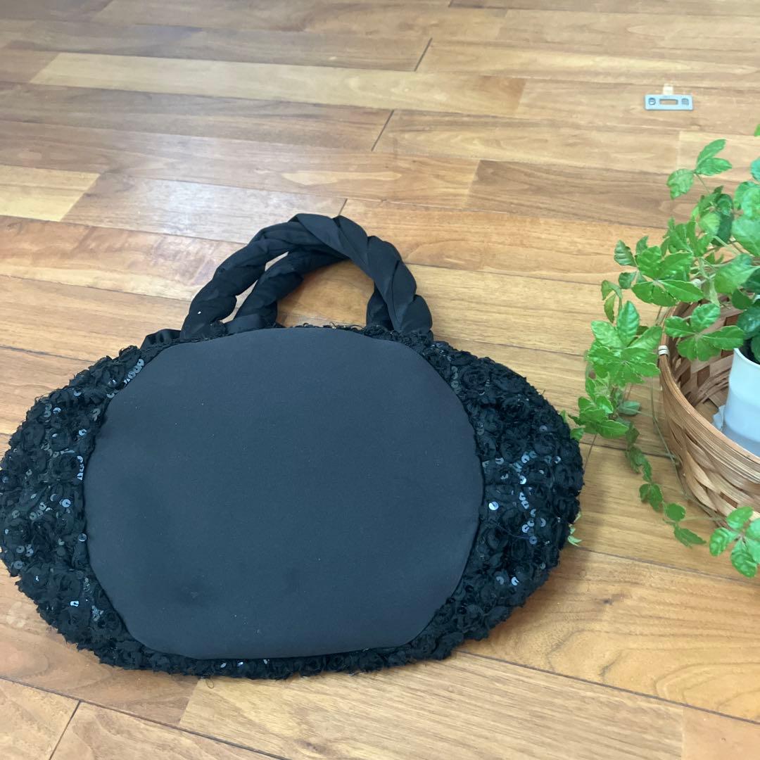 To Be Chic黒 リボン ハンドバッグたくさん荷物が入り、持ちやすい — image 5