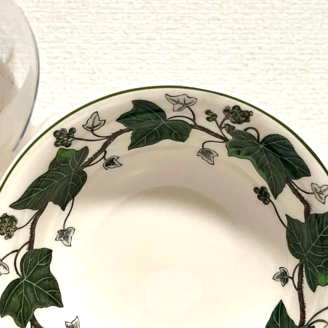 Wedgwood ウェッジウッド ナポレオンアイビー デザート皿 15㎝ スープ — image 2