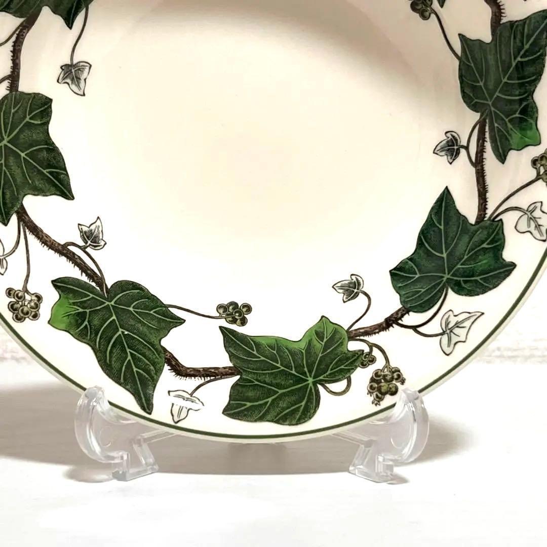 Wedgwood ウェッジウッド ナポレオンアイビー デザート皿 15㎝ スープ — image 3