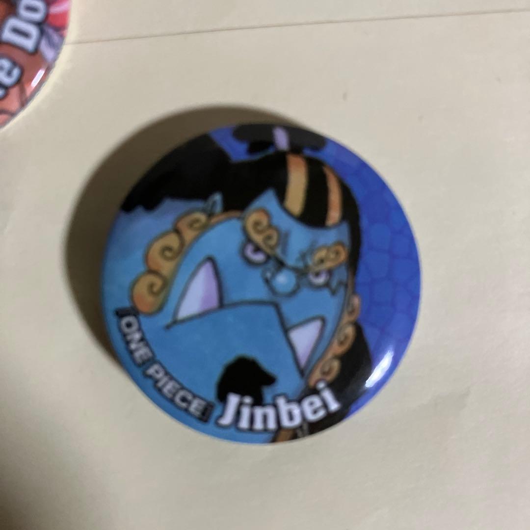 ONEPIECE ナツコミ 缶バッジ セニョール、ドフラミンゴ、ジンベエ — image 4