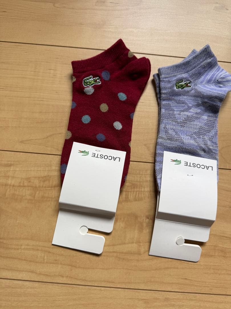LACOSTE ソックス 4足セット 22~24cm 一着限リ — image 2