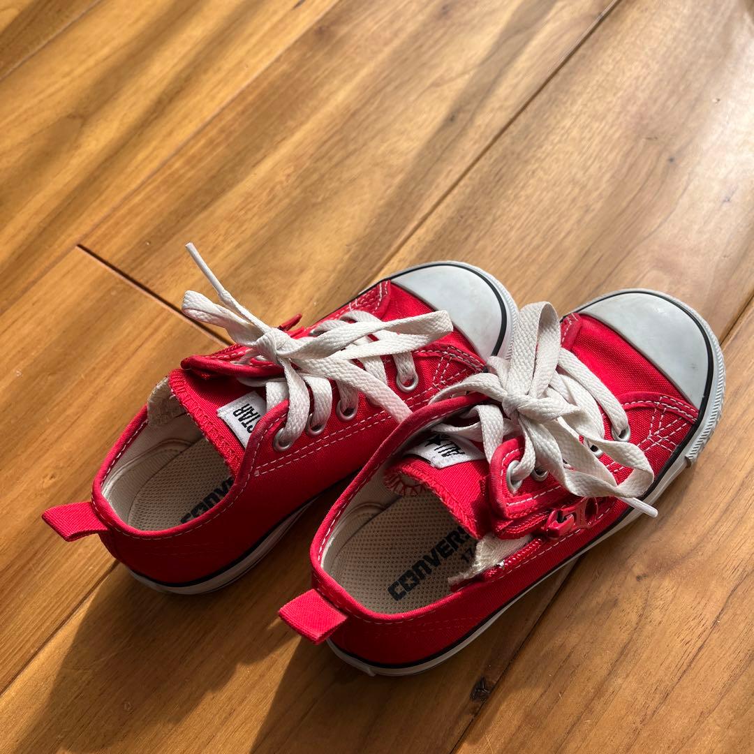 ⭐︎期間限定価格⭐︎converse オールスター 赤 　17.0cm — image 3