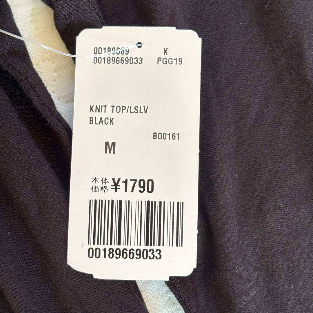 【新品タグ付きM】フォーエバー21オープンショルダー長袖Tシャツ　ヨガピラティス — image 4