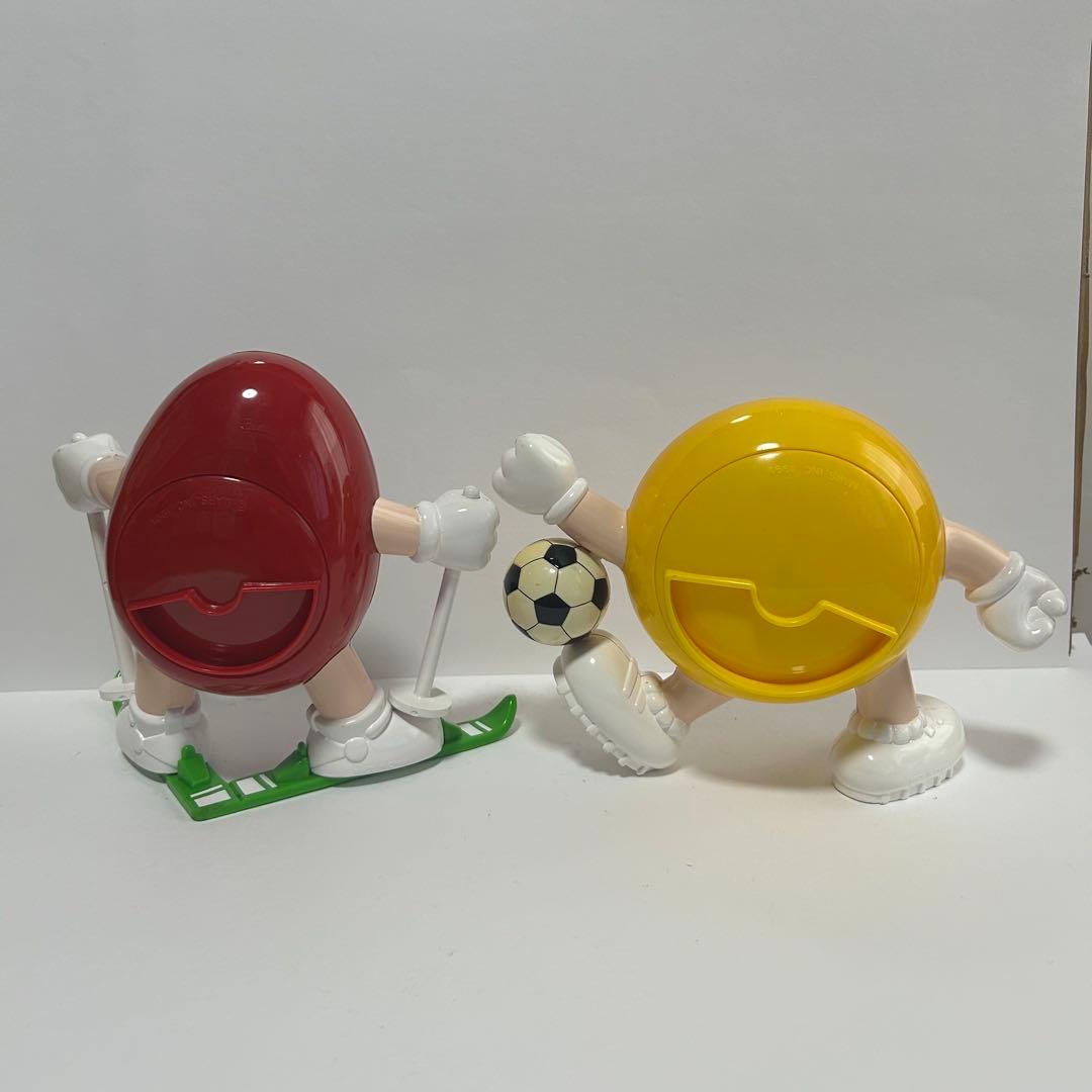 値下げ1991年製M&M's エムアンドエムズフィギュア2個セット15〜16cm — image 2